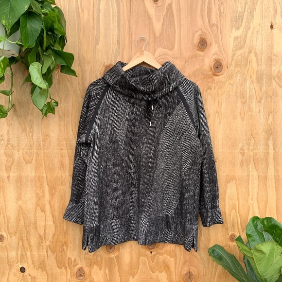 Sweaters - Athletic Wear Cowl Neck Sweater